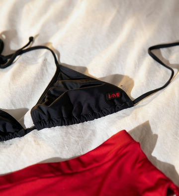 DRIP Triangle Bikini Top