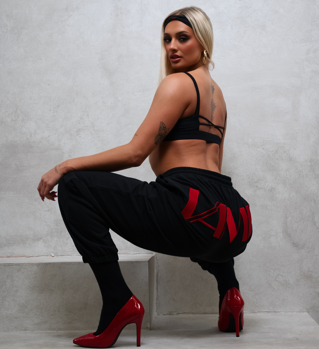 Drip Oversized Logo Sweats