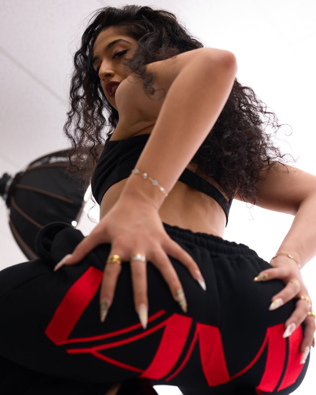 Drip Oversized Logo Sweats